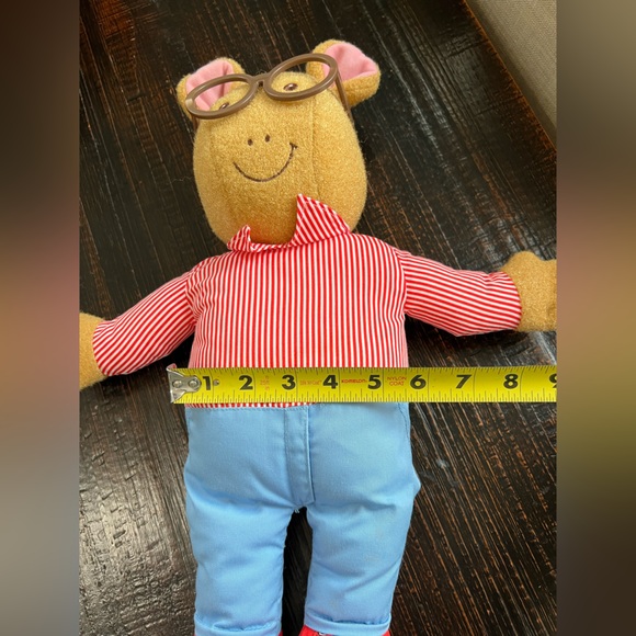 Arthur Talking Doll Vintage 17” Playskool Toy Plush PBS 1996 Hasbro Working - Picture 12 of 13